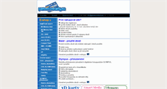 Desktop Screenshot of pametovekarty.eu