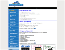 Tablet Screenshot of pametovekarty.eu
